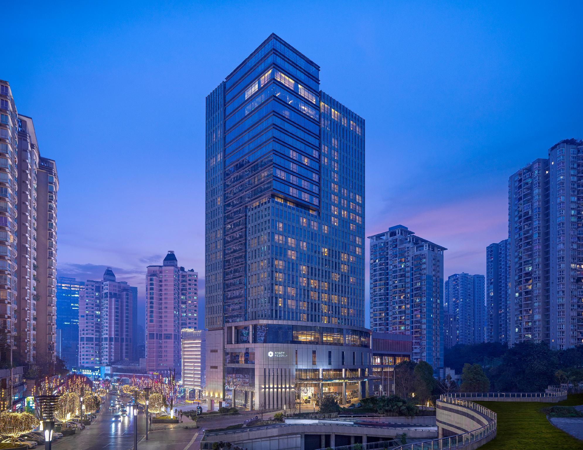 Hyatt Regency Chongqing Hotel Zewnętrze zdjęcie